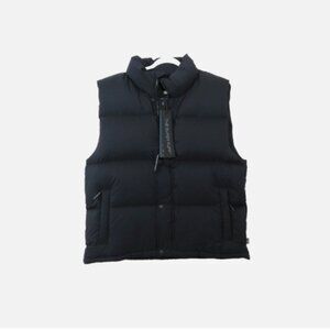 Aritzia Size XL Mens Super Puff Vest Black 700 Goose Down NEW $225